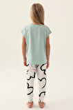Roly Poly 3399 Garson Sweet Kız Çocuk Pijama Takımı
