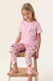 Roly Poly 3403 Jungle Kız Çocuk Pijama Takımı