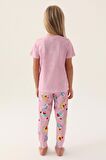 Roly Poly 3403 Jungle Kız Çocuk Pijama Takımı