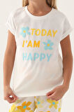 Roly Poly 3394 Today Krem Kız Çocuk Pijama Takımı