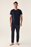 Arnetta 2996 Comfortable Lacivert Erkek Pijama Takımı