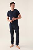 Arnetta 2996 Comfortable Lacivert Erkek Pijama Takımı
