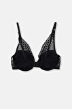 Eros Kadın Gınger Dantelli Boş Cup Sütyen Takım