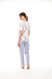Pijadore 1450 Kadın Kısa Kollu Pijama Takım