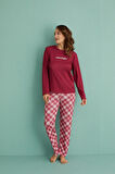 Gd Goldoremi 14102-12 Kadın Moonlight Termal Uzun Kollu Pijama Takım