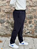 Gd Goldoremi Erkek Slim Fit Beli Lastikli İpli Fermuarlı Likralı Ascoli Kumaş Rahat Jogger