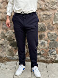 Gd Goldoremi Erkek Slim Fit Beli Lastikli İpli Fermuarlı Likralı Ascoli Kumaş Rahat Jogger