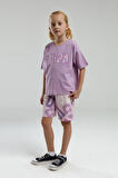 U.S. Polo Assn Garson Kız Çocuk Kısa Kollu Şortlu Bermuda Pijama Takım