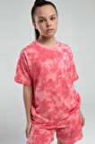Kappa 362415 Kız Çocuk Tie-Dye Şort Bermuda Pijama Takım