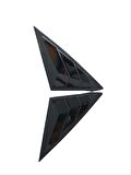 CIVIC FE1 2022 IÇIN UYUMLU  KELEBEK CAM KAPLAMA - PIANO BLACK