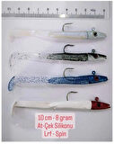At-çek Silikonu Lrf Spin 10 Cm 8 Gr 4' Lü Set 