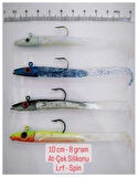 At-çek Silikonu Lrf Spin 10 Cm 8 Gr 4' Lü Set 