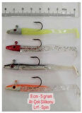At-çek Silikonu Lrf Spin 8 Cm 5 Gr 4' Lü Set 