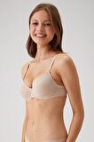 Pierre Cardin 6005 Adria Balenli Destekli / Push Up Dolgulu Micro Sütyen Askı Hediyeli