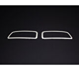 Egzoz Çıkışı Krom 2 Parça 3008 SUV 2016 Ve Sonrası Modeller İçin