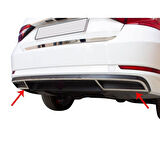 Egzoz Çerçevesi Krom 2 Parça Superb-3 B7 SD 2015 Ve Sonrası Modeller İçin