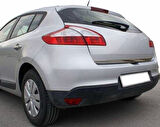 Renault  Megane-3 HB Uyumlu Bagaj Alt Çıta Krom 2010 - 2016 Arası Modeller İçin