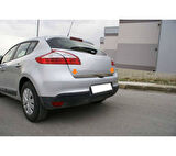 Renault  Megane-3 HB Uyumlu Bagaj Alt Çıta Krom 2010 - 2016 Arası Modeller İçin