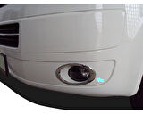 VW T5 Transporter Uyumlu Sis Far Çerçevesi Krom 2 Parça 2010 - 2014 Arası Modeller İçin