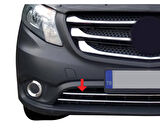 Ön Tampon Çıtası Krom 2 Parça Düz Vito W447 Van 2014 Ve Sonrası Modeller İçin