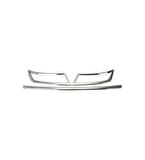 Egzos Çerçeveleri Ve Ara Çıta Krom Üst Kalite 3 Parça Octavia-3 A7 SD 2013 Ve Sonrası Modeller İçin