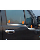 Cam Çıtaları Krom 2 Parça Connect Panel Van LAV 2002-2014 Arası Modeller İçin