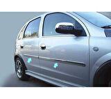 Yan Kapı Çıtası Krom 4 Parça Corsa C HB 5D 2000-2006 Arası Modeller İçin