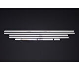 Citroen C4 Cam Çıtaları Krom 8 Parça HB 2005-2010 Arası Modeller İçin