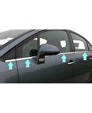 Citroen C4 Cam Çıtaları Krom 8 Parça HB 2005-2010 Arası Modeller İçin