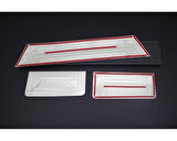 Kapı Eşiği Krom 3 Parça T6 Transporter Van 2015 Ve Sonrası Modeller İçin