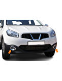 Sis Far Çerçevesi Abs Krom 2 Parça Qashqai Facelift SUV 2010-2014 Arası Modeller İçin