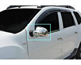 Ayna Kapağı Krom 2 Parça Duster SUV 2010-2012 Arası Modeller İçin