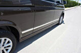 VW T5 Transporter Uyumlu Yan Kapı Çıtası Uzun Şase Krom 5 Parça 2003 - 2023 Arası Modeller İçin