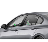 Passat B8.5 Cam Çıtaları Krom 4 Parça SD / SW  2019 - 2023 Arası Modeller İçin