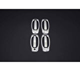 Kapı Kolu Ve Çerçevesi Krom 4 Kapı 8 Parça Combo D Mini Van 2011 Ve Sonrası Modeller İçin