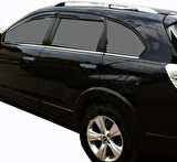 Chevrolet Captiva Uyumlu Cam Çıtası Krom 6 Parça 2006 - 2018 Arası Modeller İçin