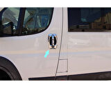 Kapı Kolu Ve Çerçevesi Krom 4 Kapı 8 Parça Jumper Van 2006 Ve Sonrası Modeller İçin