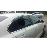 Cam Çıtaları Krom 4 Parça Jetta-6 SD 2011 Ve Sonrası Modeller İçin