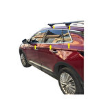 Cam Çerçevesi Krom 14 Parça Grandland X SUV 2017 Ve Sonrası Modeller İçin