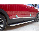 Yan Kapı Çıtası Krom 4 Parça 3008 SUV 2016 Ve Sonrası Modeller İçin