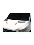 Kaput Havalandırma Abs Krom 2 Parça Sprinter Van 2006-2018 Arası Modeller İçin