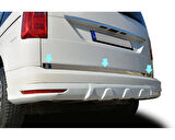 Bagaj Alt Çıta Krom Caddy Mini Van 2015 Ve Sonrası Modeller İçin