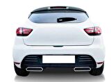 Egzos Çıkışları Krom 2 Parça Clio SW 2012-2019 Arası Modeller İçin