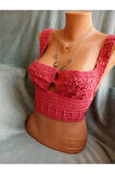 Handmade Crop Top Büstiyer