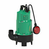 Troy HD 2000 Flatörlü Kirli Su Foseptik Açık Çarklı Dalgıç Pompa 1100 Watt