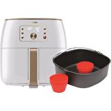 Philips HD9870/20 Airfryer Smart Sensing Star White Fritöz (Aksesuar Hediyeli)