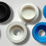100 Adet Menteşeli Beyaz Plastik Vida Kapağı, Vida Gizleme Kapağı, Vida Kapağı, Mobilya Vida Kapağı