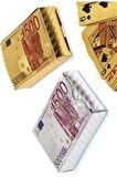 Gold Iskambil Kağıdı Destesi Dolar- Euro Tasarımlı