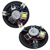 MAGICVOICE MV-4868 16 CM 10 WATT METAL KASA SİYAH ALÇIPAN TRAFOLU HOPARLÖR (4324)