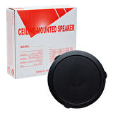 MAGICVOICE MV-4868 16 CM 10 WATT METAL KASA SİYAH ALÇIPAN TRAFOLU HOPARLÖR (4324)